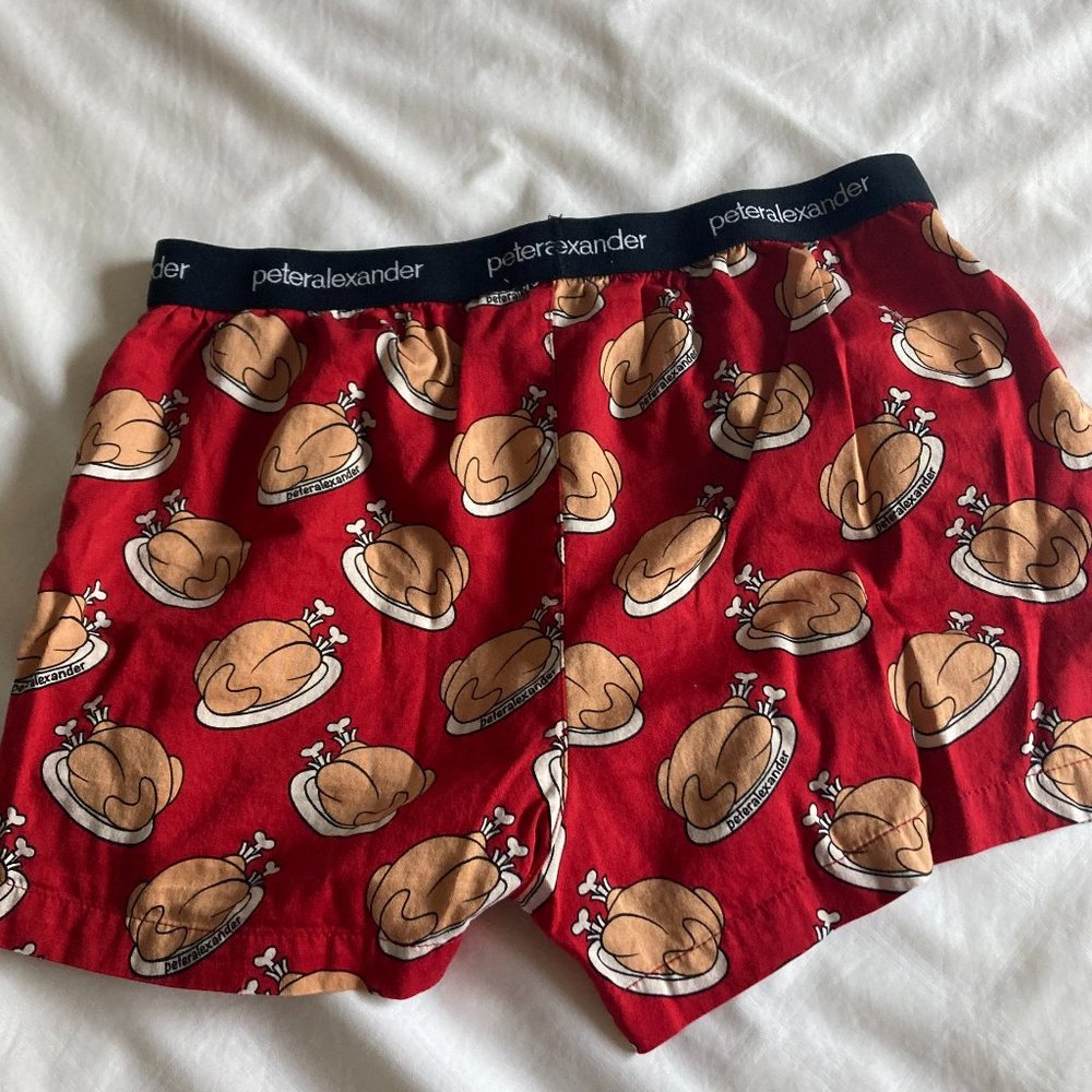 Peter Alexander Turkey Boxer Shorts  - Size M - Picture 2 of 4
